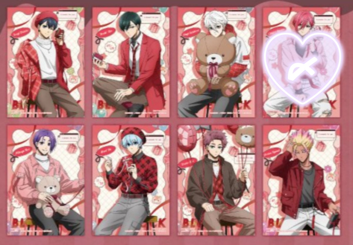 ꒰ 譲渡 ꒱ ブルーロック Sweet Valentine アニメイト フェア 通販特典