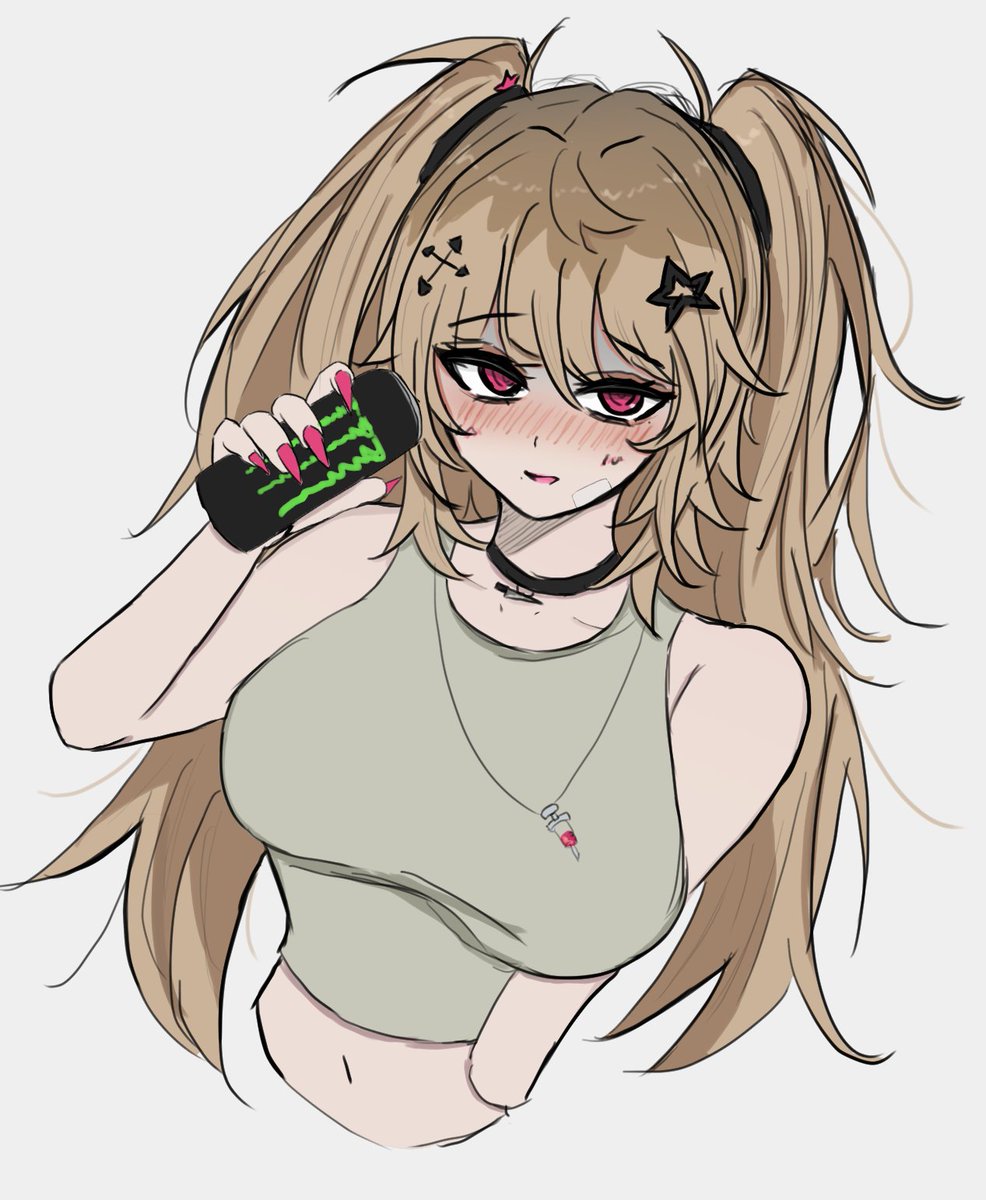 Y_U__U_0's tweet photo. #InkMeMiki　  
Character of
@DokiDoMiki https://t.co/z4zc0KItcv