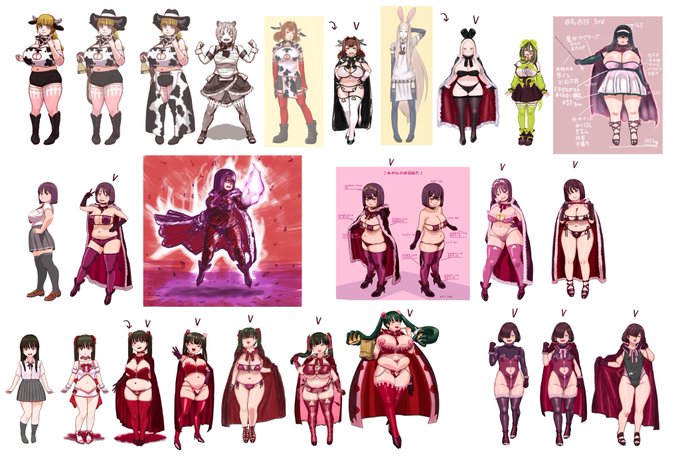 楽しいコスチューム開発
敵側エロコスのバリエーションばかり増える
ヒロイン側もエロコスで対抗するべきか否か
難しい問題だ 