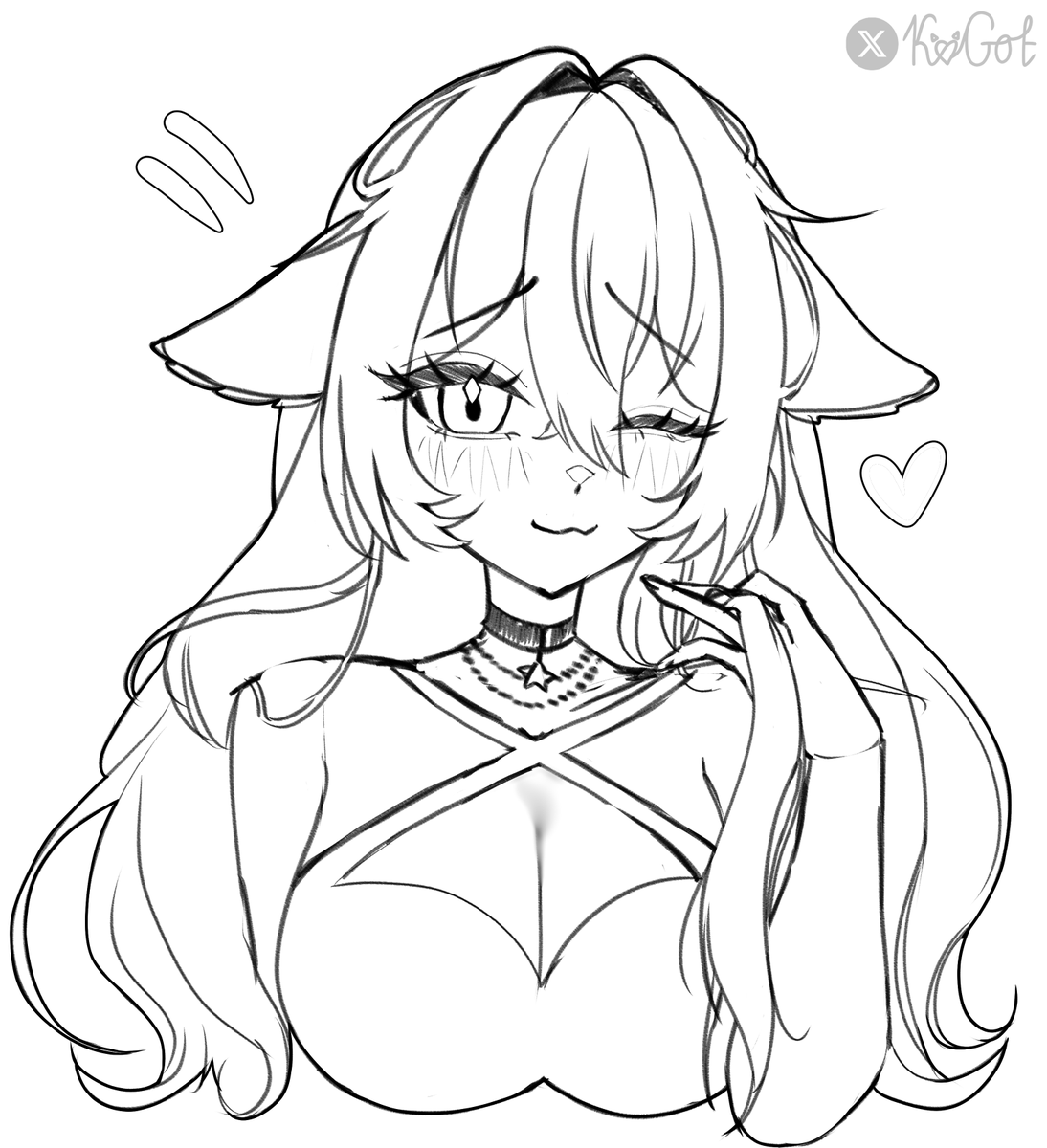 kogggotok's tweet image. Hi! I'm opening a set on line-art 3 ⋆.˚🦋༘⋆
 I'll be waiting for you in direct.
- Price: $15  
- Your pose and angle are welcome!  RTs are welcome🦋
(may I be lucky..)
#cmm #commissionsopen #vtuber #hololive