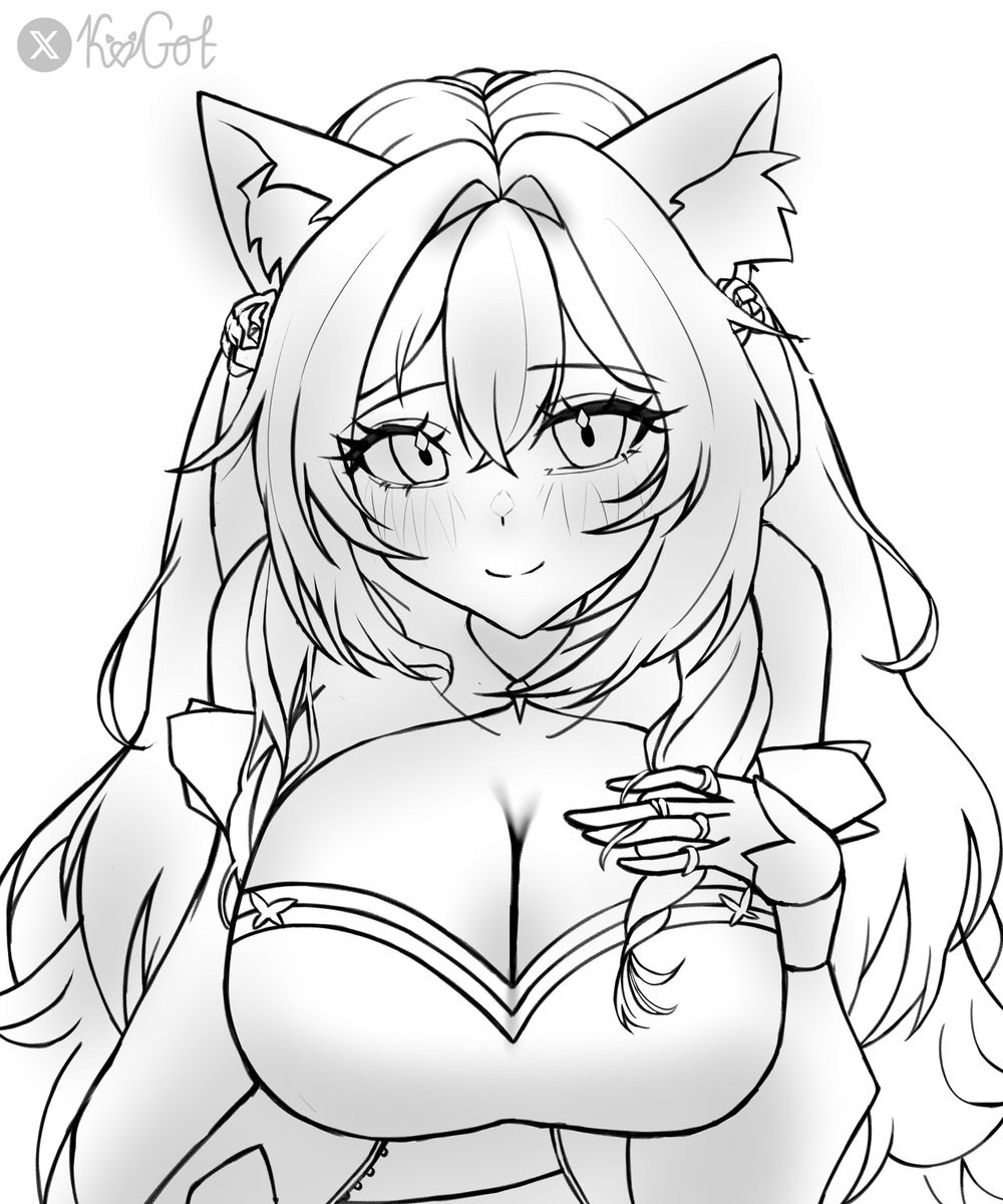 kogggotok's tweet image. Hi! I'm opening a set on line-art 3 ⋆.˚🦋༘⋆
 I'll be waiting for you in direct.
- Price: $15  
- Your pose and angle are welcome!  RTs are welcome🦋
(may I be lucky..)
#cmm #commissionsopen #vtuber #hololive