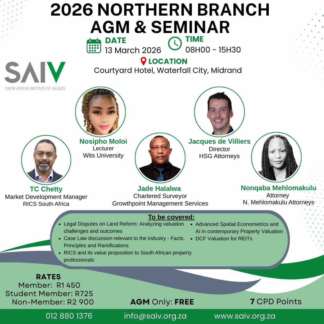 South African Institute of Valuers tweet media