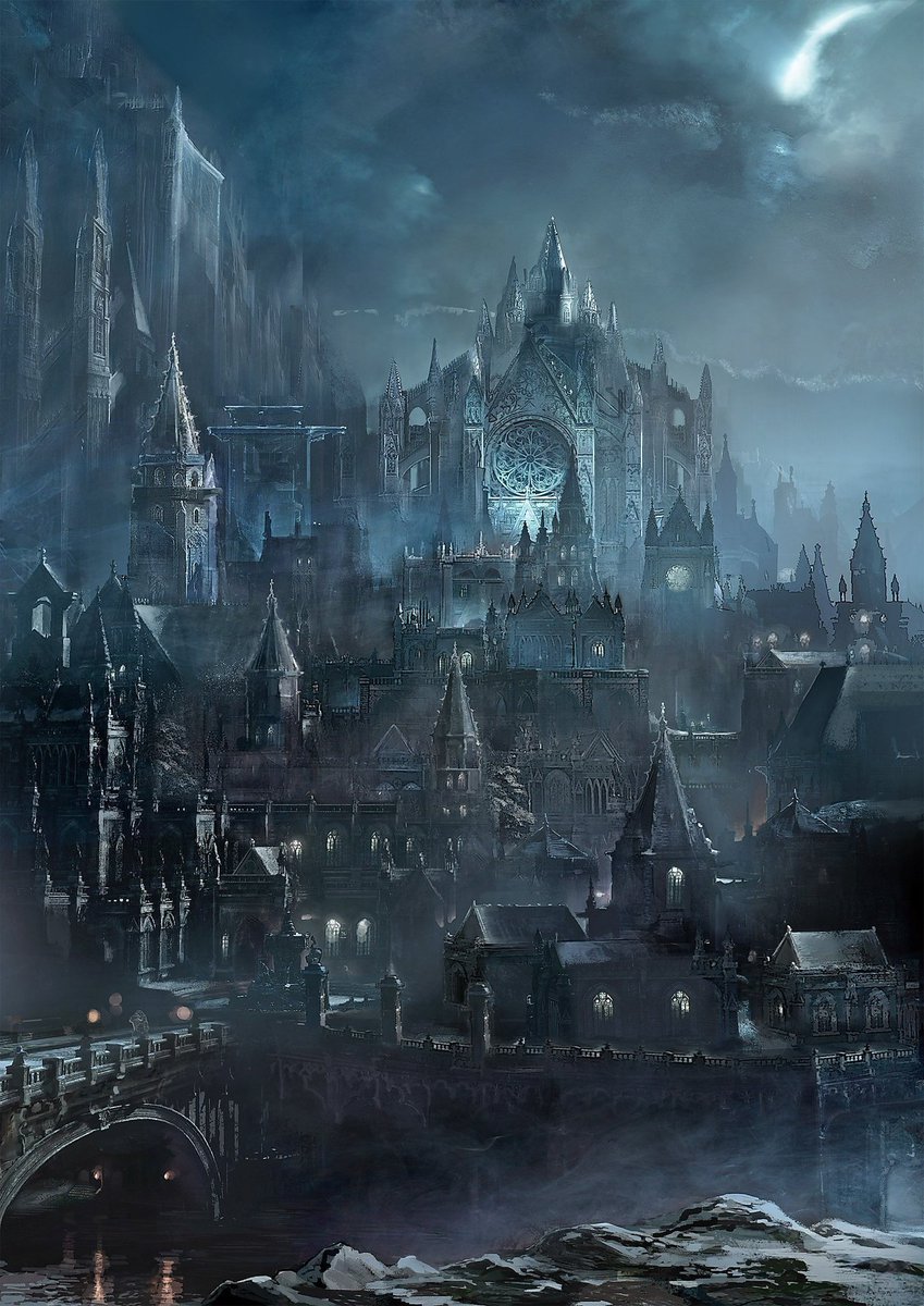 Concept art | Dark Souls III - Irithyll of the Boreal Valley