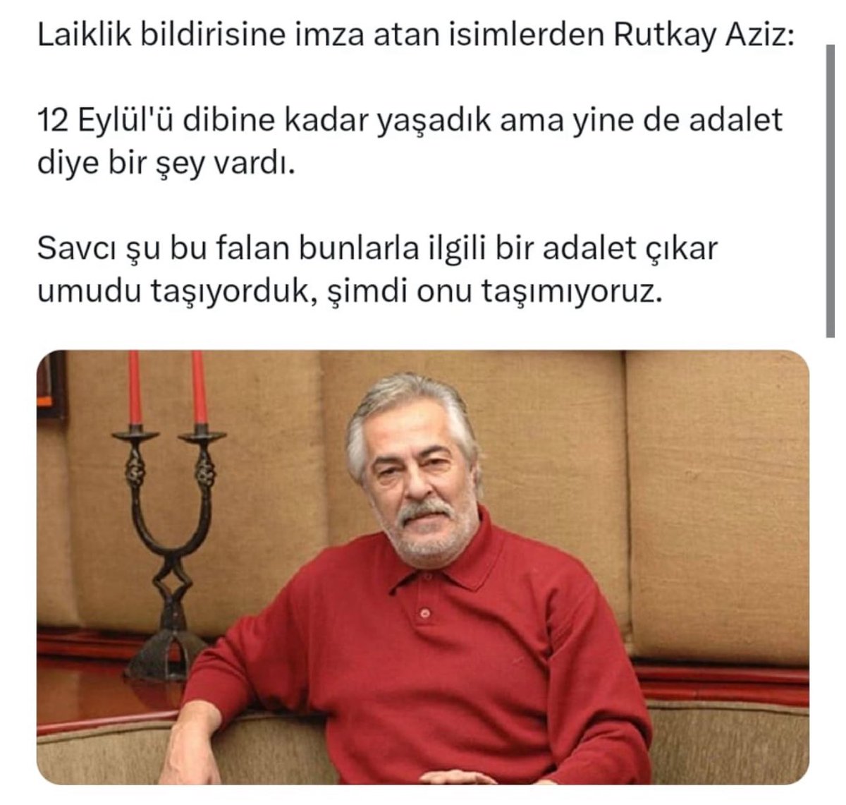 ⚫️Darbeler bütün kötülüklerin anasıdır…
12 Eylül 1980 darbesiyle…

⚫️Bir sağdan bir soldan diyerek bu ülkenin gençlerini darağacına yolladılar..

⚫️Toplumun üzerinden silindir gibi geçtiler...Ekonomiden siyasette, kültürden dış politikaya Türkiye’yi teslim aldılar.

⚫️Terör