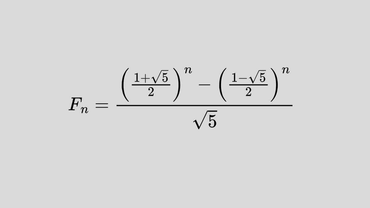 Most of the math students know the Fibonacci numbers, the sequence that goes 0, 1, 1, 2, 3, 5, 8,..., where each number is obtained by adding the previous two terms. So after 5 and 8, the next term is 13 because 5 + 8 = 13. 

It’s very intuitive—you can find any Fibonacci number