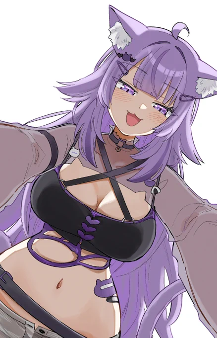 間に合わなかったおかゆちゃん誕生日絵 「僕のこといっぱいお祝いしてくれるんだよね、おにぎりゃ～?」 #絵かゆ