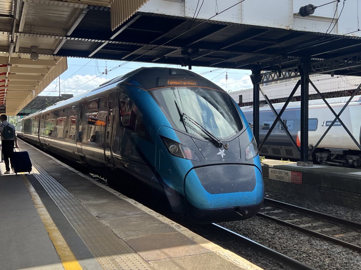The Class 397 ‘Nova 2’ is a very fast-accelerating EMU, if not one of the fastest accelerating units on the railway. Designed to speed up journeys and cut delays easily when late.

So why are ⁦<a href="/TPEassist/">TPE Customer Assist</a>⁩ operating them like slow-horse HSTs? It’s not the ‘Orient’ Express 😅