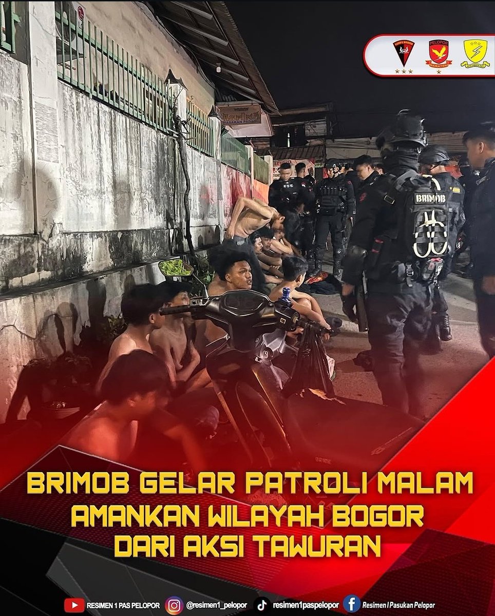 Blackburger_28's tweet image. Di Bogor dan Jakarta sendiri sudah sering melibatkan brimob untuk back-up Polsek atau polres yang terkenal rawan kejahatan jalanan. 

kedepannya harus ada evaluasi nih gimana caranya biar bapak bapak brimob ini ga mengulangi hal yang sama seperti di Maluku.