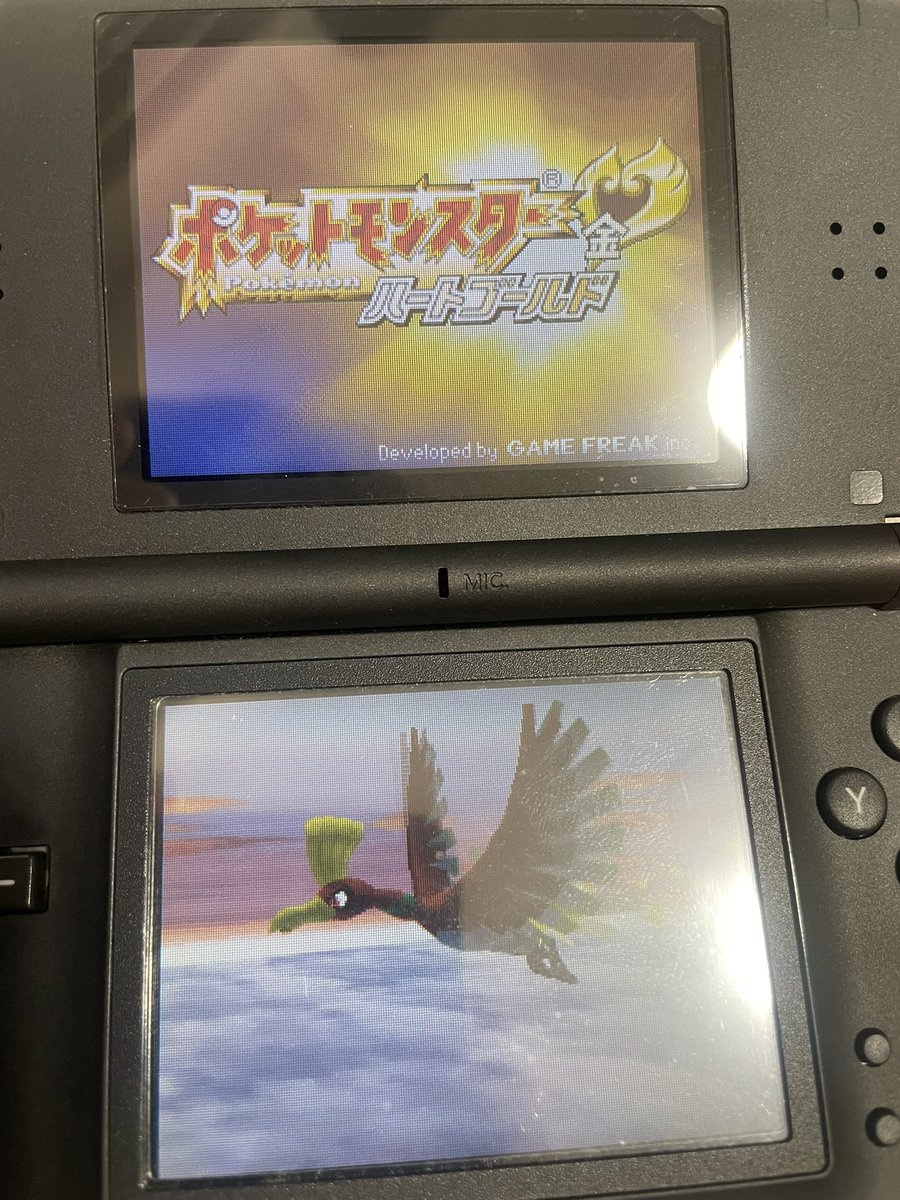 taketake823's tweet photo. ハートゴールドをはじめからやってみる https://t.co/yb4AQBYkxe