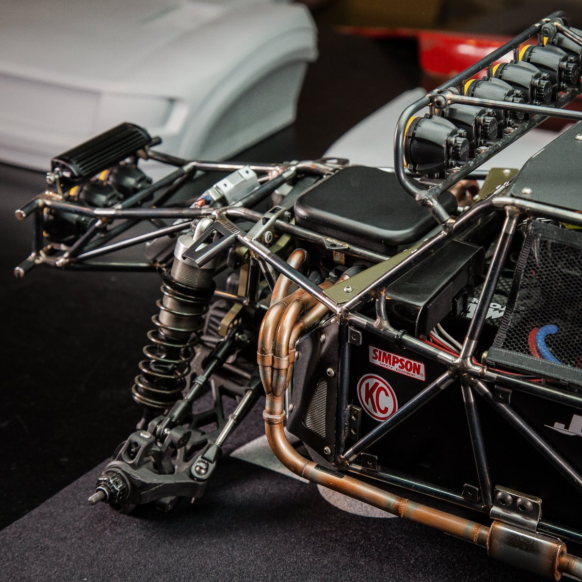 JHEPTOKYO's tweet image. そろそろ溶接欲がメラメラ🔥してきた。
#本気で作ったラジコン 
@SCOREintl  #TrophyTruck RC #Rollcage TIG welding build