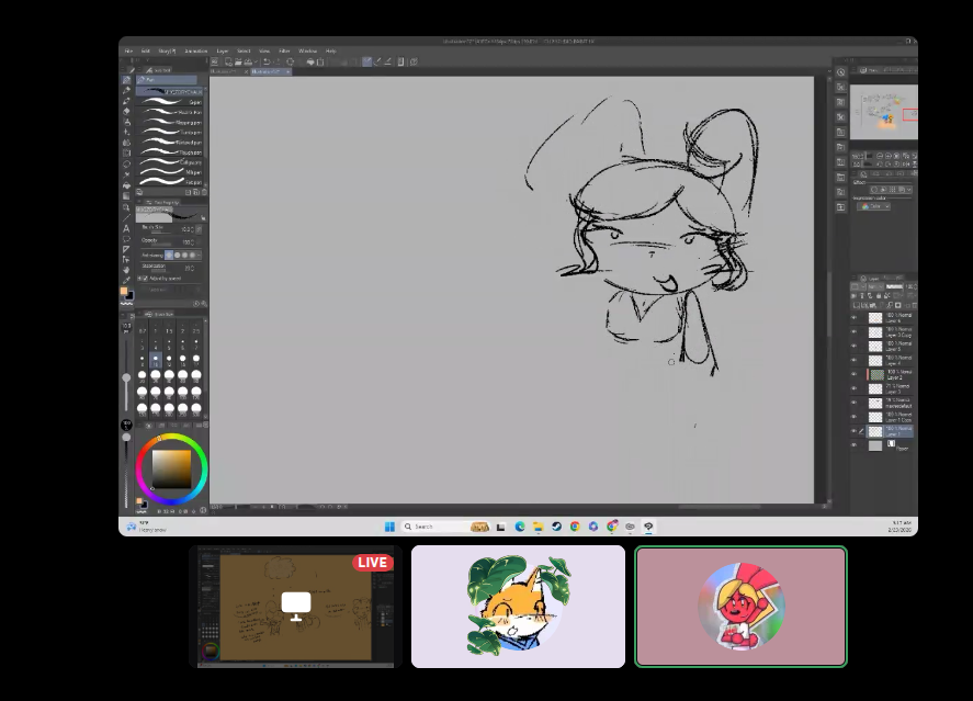 wasn't paying attention to stream I come back and ruby is there this is peak