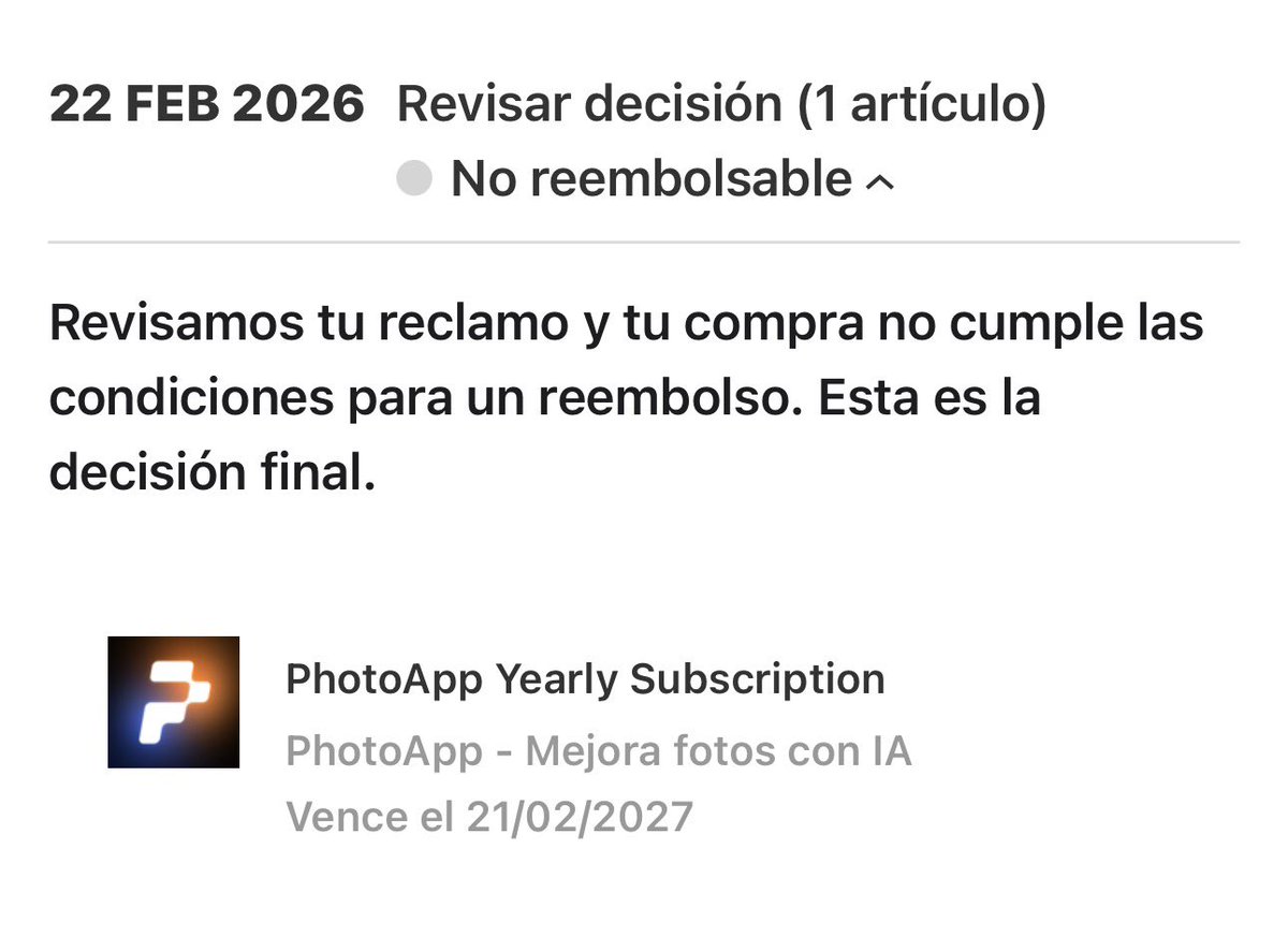 LaloUrbanoM's tweet image. Antes @AppleSupport @Apple #Apple solía cuidar bien de sus clientes, pero hoy nos da la espalda.

Descargué una app para #OSX en mi Mac que promete limpiar y arreglar fotos antiguas, pero resultó un fraude, se pasma (yo tengo una MacBook Pro M4 pro de última generación así que la