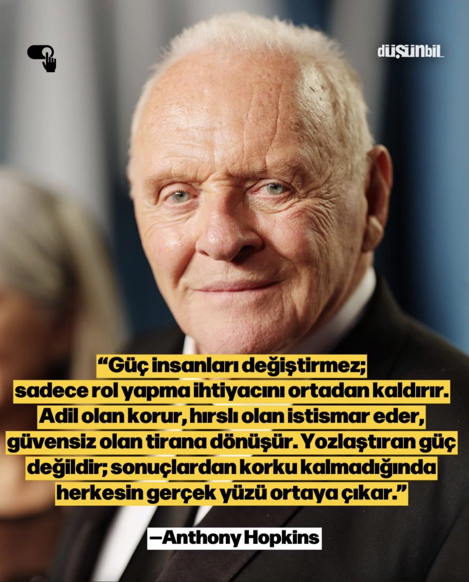 Aslında insanı mal, mülk, makam, ve değiştirmez, insan her ne ise öyledir. Sadece güç, imkan olmadığından rol yapıyordur. İmkan bulunca rol yapmaya gerek kalmaz, kişiliğini ortaya koyar. Bu kadar