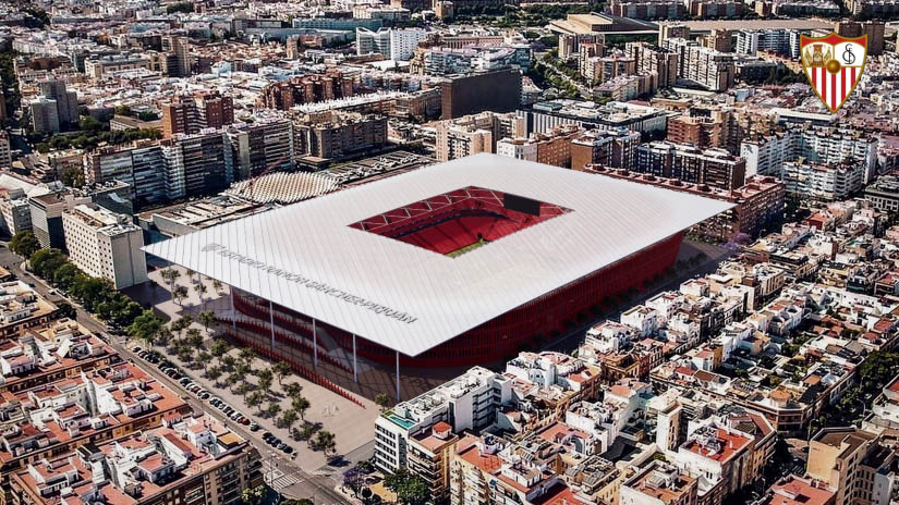 estadiosdb's tweet photo. 🏟️👀El presidente del Sevilla sobre el proyecto del Sánchez-Pizjuán

❌Del Nido Carrasco rompió tras dos meses el silencio para descartar una mudanza definitiva a La Cartuja. También negó la posible recalificación de los terrenos del Sánchez-Pizjuán.

🔗https://t.co/iNoZm3QlCQ https://t.co/plidRYxlFz