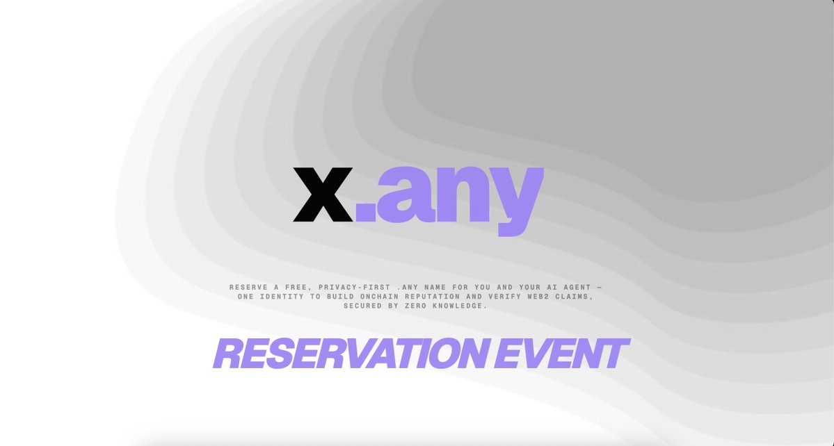 26 years after the dot-com bubble peaked, AI.com reportedly sold for about $70M. The signal has always been there: naming is infrastructure.

Anylayer Name Service (ANS) is a next-gen identity layer where your .ANY name is not just a label, it is a container for