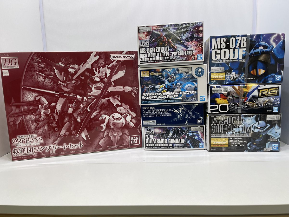 本日もガンプラ沢山買い取らせていただきました！ ありがとうござい
