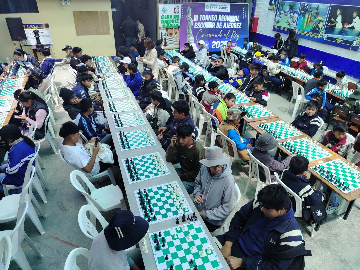 FIDE_chess's tweet photo. Introducing: I.E.P. La Catolica GEM♟️
📍 Peru 🇵🇪

✨ At I.E.P. At La Catolica GEM in Pilcomayo, Peru, chess teaches kids lessons throughout the different stages of their educational journey. Chess instruction begins in pre-school and continues through high school.

♟   "At the preschool level, it helps with autonomy, spatial awareness (left/right, front/back), counting and colors. In mathematics, it supports the teaching of multiplication, dimensions, and geometry. In history, it covers the history of chess itself. In sports, it focuses on resilience and emotional management. In communication, it addresses retention and reading comprehension. In social skills, it focuses on soft skills and teamwork."

🏅 They received the FIDE Silver School award in 2025 and continue to represent the transformative power of chess programs in schools. Linking chess concepts to academics forms a powerful union that shows the effectiveness of game-based learning.

👏  Congratulations to Wilder Munoz and the amazing team of coaches at I.E.P. La Catolica GEM in Peru.

Know an educational chess project making a difference?
Share it with us at socialmedia@fide.com

@FIDEschoolChess 
 #EducationalChess2026 #EveryLessonCounts