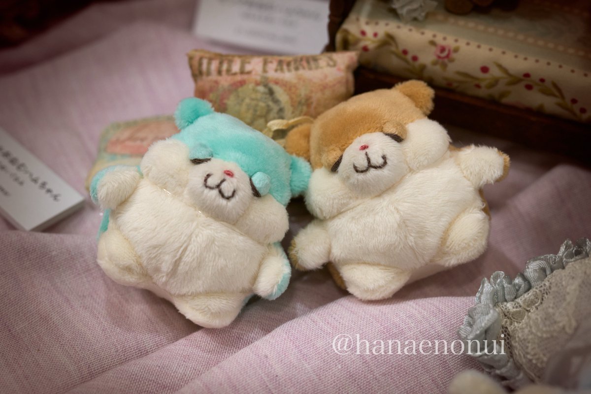 はなえのぬいぐるみ個展「ハムちゃん🌸春一番の巻」@パラボリカ・ビス鳥越倉庫

冬から春にかけて作り溜めた作品が勢揃い。今回初の試みでドレスを着たハムちゃん（衣装込みでお迎えできます👗）や、眠り目のおねむハムちゃんも登場。盛りだくさんの楽しい空間となっています。