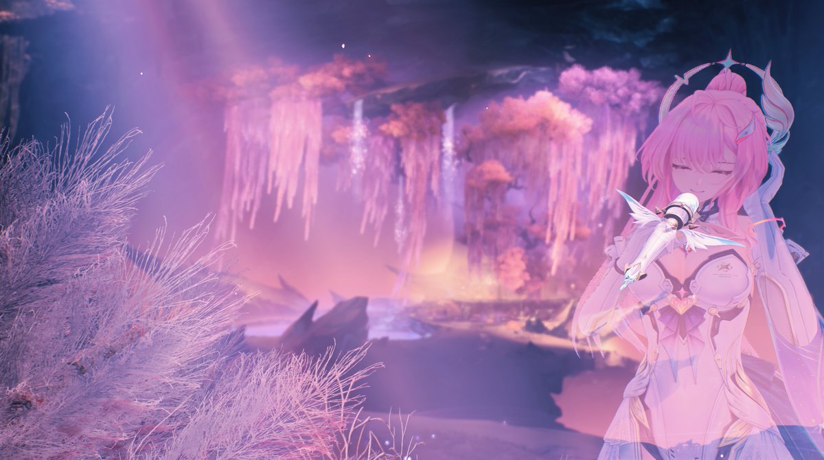 エイメス/ Aemeath オブジェクトを利用してエイメスを半透明にしてみ