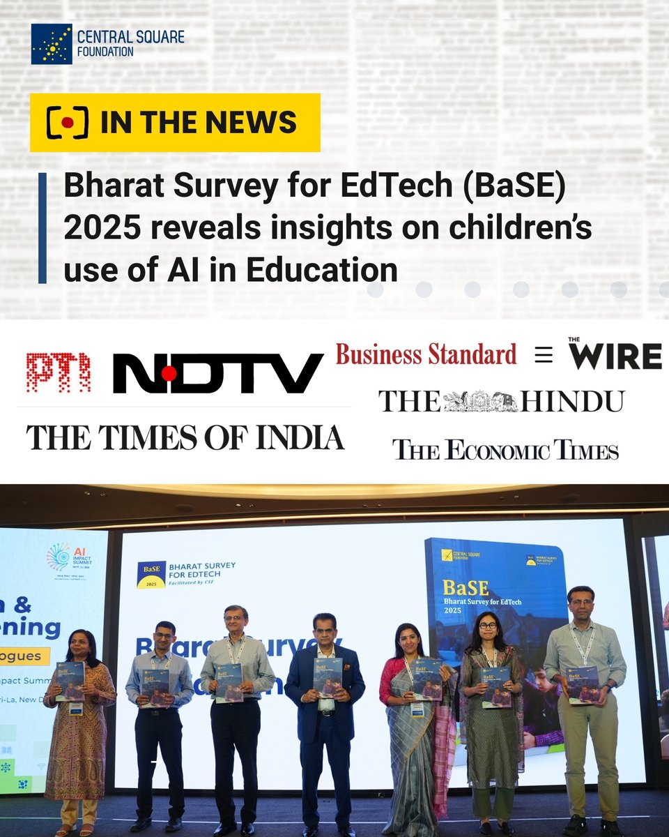 Central Square Foundation tweet media