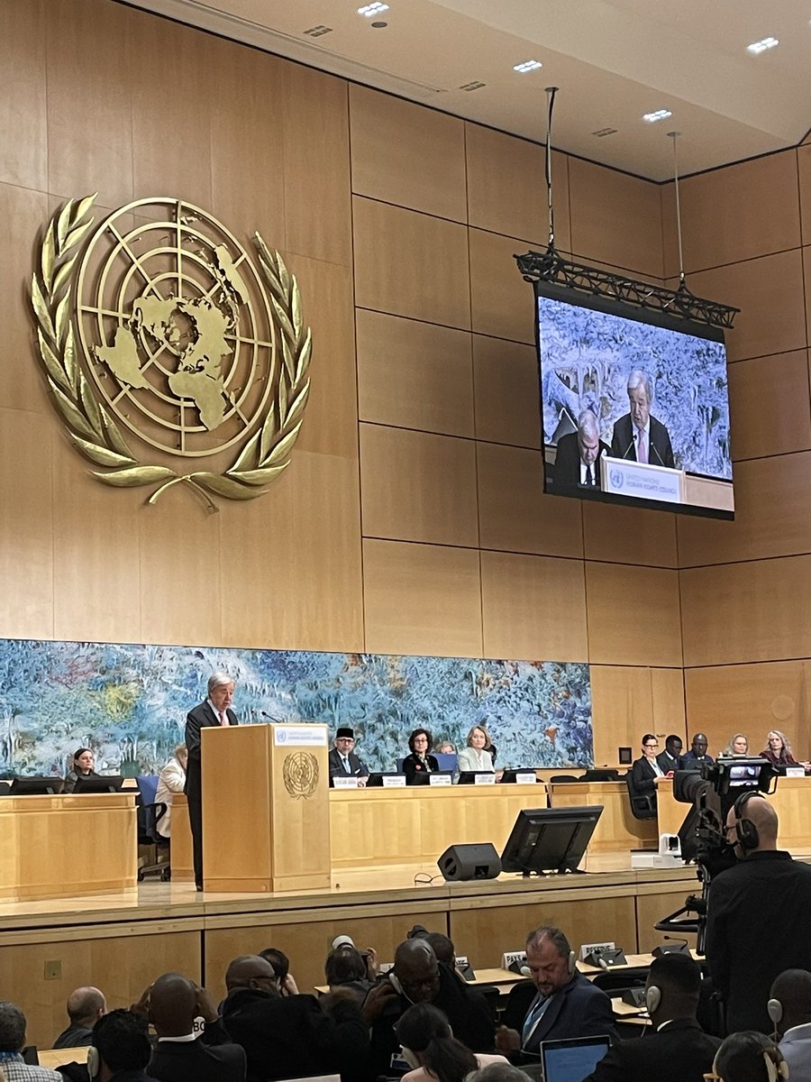 “Human rights are under a full-scale attack around the world,” warns <a href="/antonioguterres/">António Guterres</a> at the opening of #HRC61 at <a href="/UNGeneva/">United Nations Geneva</a>.