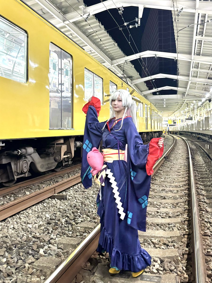 びっくりした
改札と線路で撮影してるのかと思った