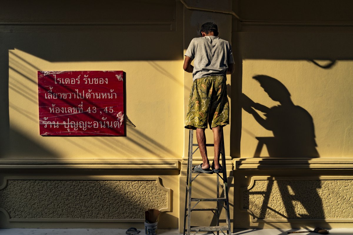The plaster's gettin' harder
And my love is perfection

Chinatown, Bangkok | Feb 2026