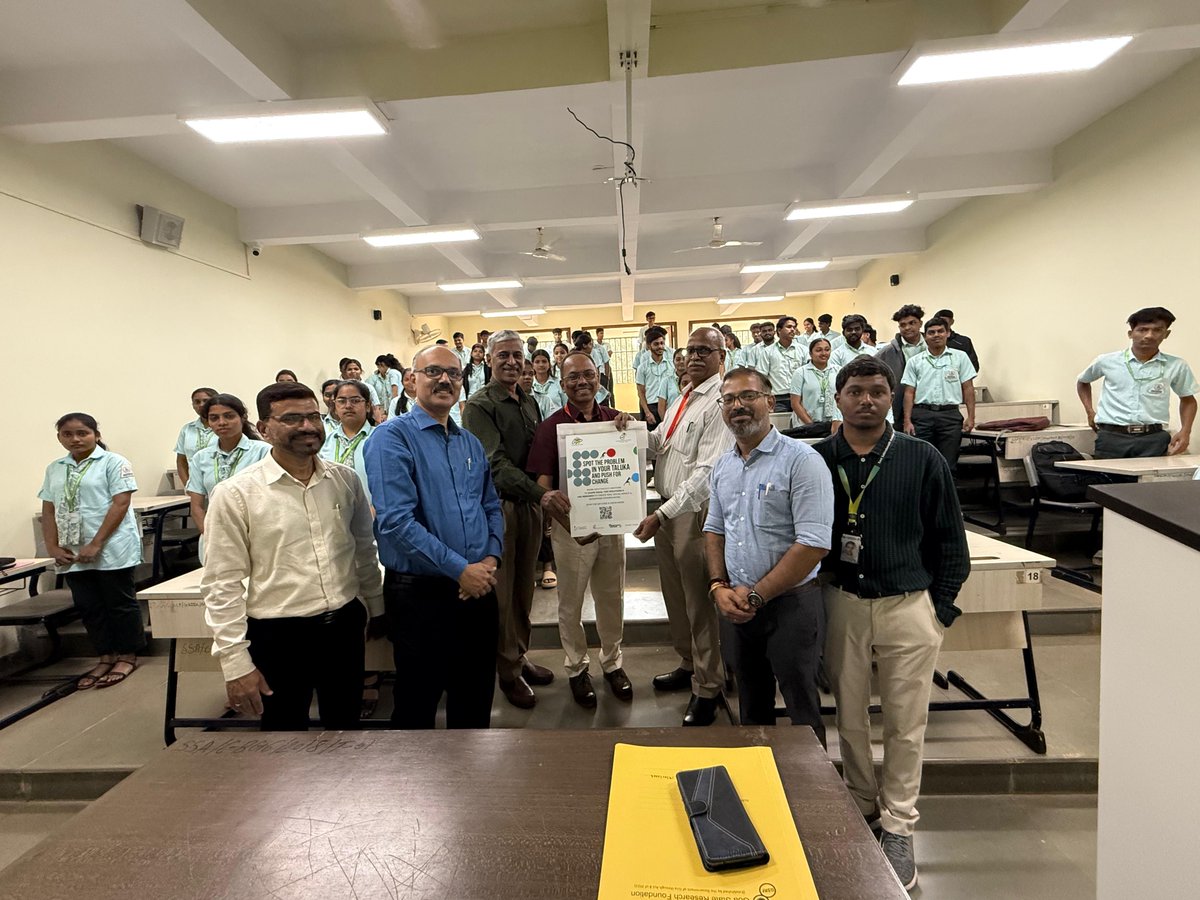 GDP_Foundation_'s tweet photo. GSRF and GDP Foundation installation at Govt college Pernem, overwhelming response,big thanks to Chairman MD and Nodal officer GSRF https://t.co/5dQRSeXVEN