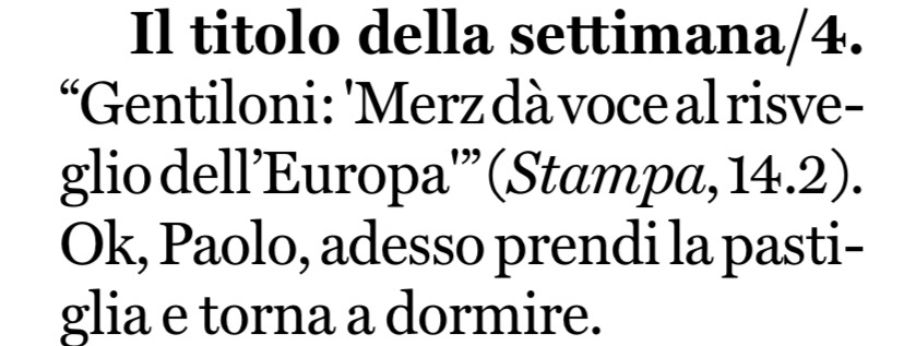 Zerovirgola2's tweet photo. Merz è quello che disse che #Israele stava facendo il lavoro sporco per noi
Gentiloni non deve andare a dormire, dovrebbe sotterrarsi per la vergogna
#Travaglio
#FattoQuotidiano https://t.co/oXJCUs3205