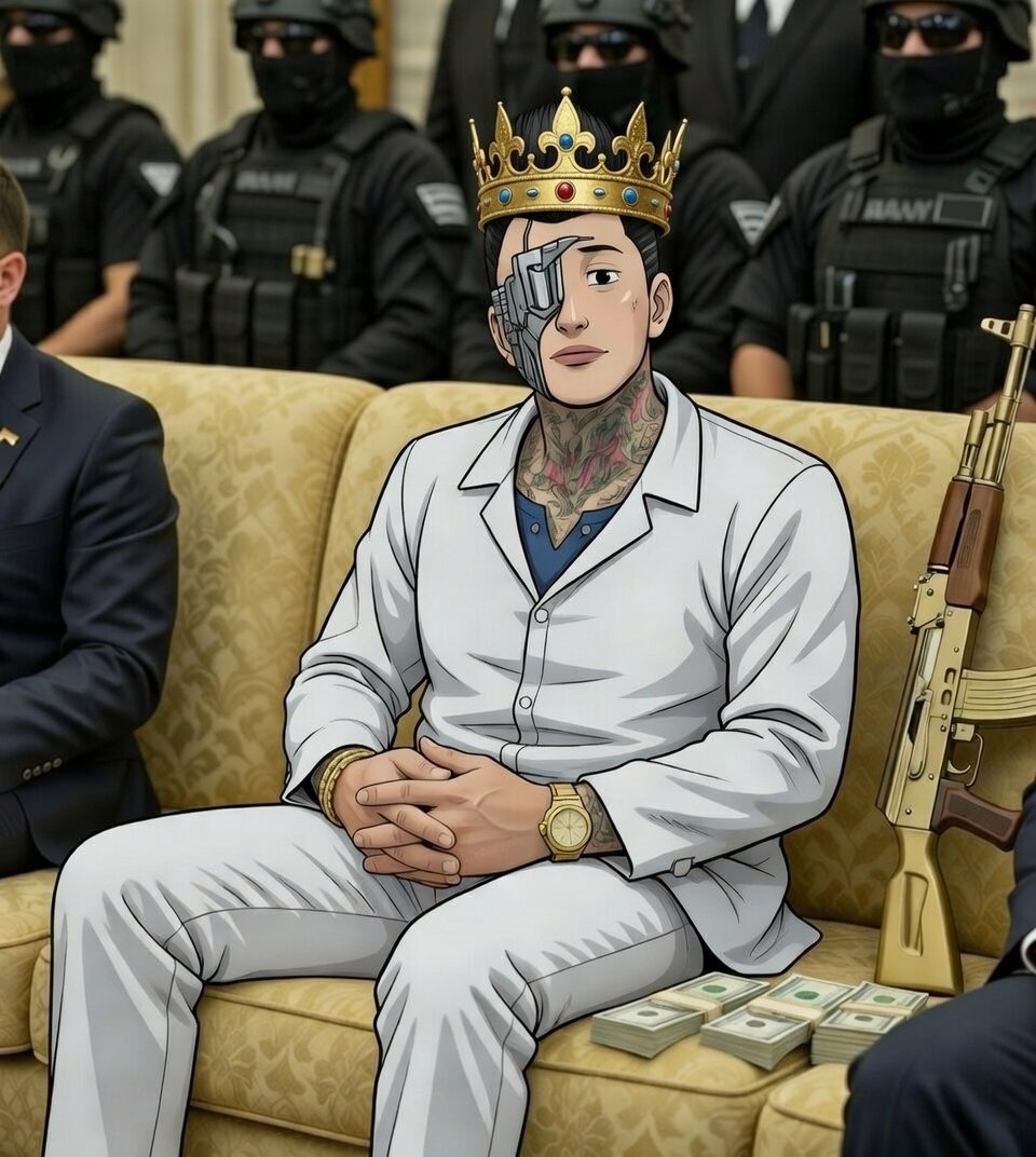 AllYourBase_AYB's tweet photo. All Your Cartel Are Belong to Jalisco!!!

Rubio realizing he's going to have to be the new leader of the jalisco New Generational Cartel. https://t.co/egnCbiGeJF
