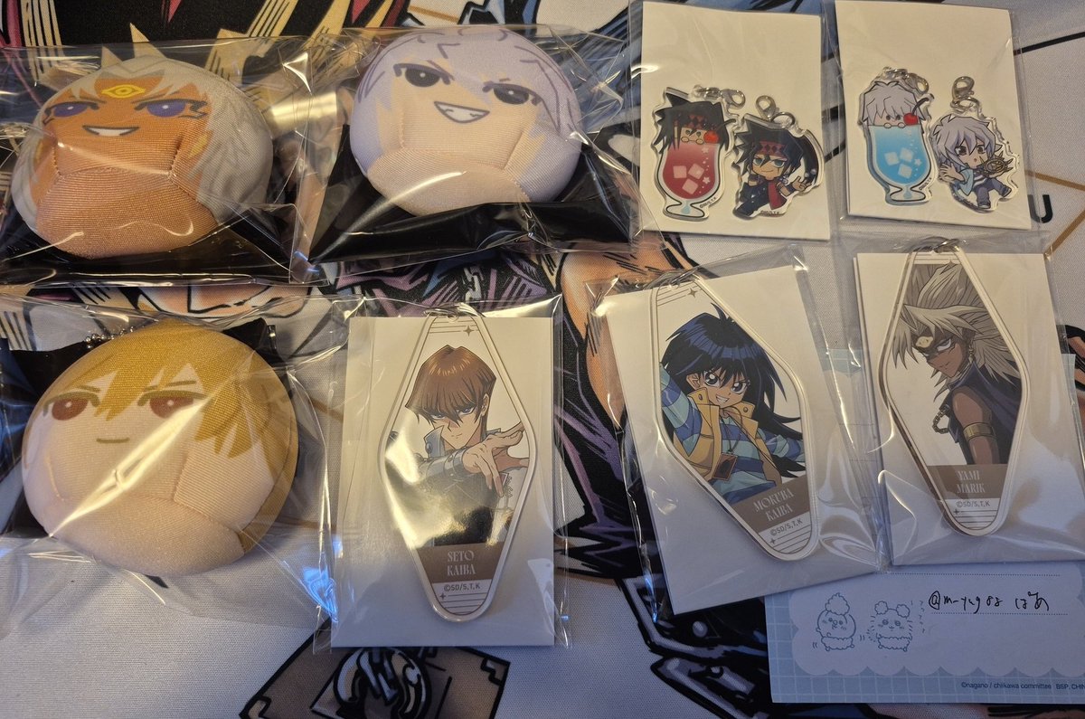 交換 譲渡】遊戯王 コラボカフェ本舗 おまんじゅう ワイヤーチャーム