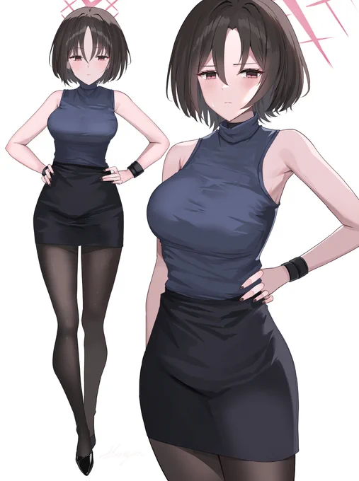 ブルアカOL 会計職のミサキ #戒野ミサキ