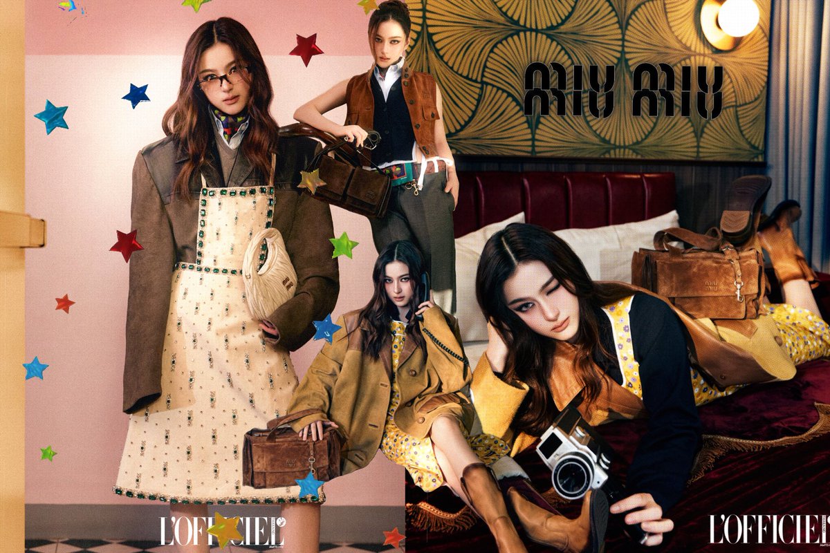 MIU MIU คอลเลกชั่น Spring/Summer 2026 จากน้องพรีม <a href="/primiily1_/">primiily</a> 🫶🏻🎀👧🏻👼🏻

<a href="/MIUMIUofficial/">Miu Miu</a> 
#primiily #MiuMiu
#PrimxMiuMiu 
#MiuMiuSS26