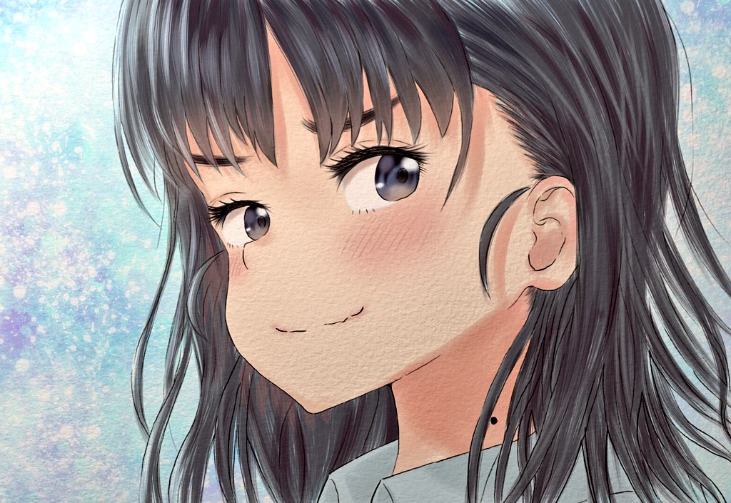 てぃあら様♥️専用ページ 髪ほどいたティアラさん(デジタルver.) #負けヒロインが多すぎる