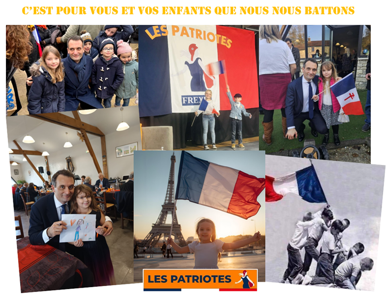 FrancoisDESCAM7's tweet image. 🇫🇷

🟧Chez LES PATRIOTES, nous chérissons nos enfants.
👉NOUS NOUS OCCUPONS DE LEUR ÉDUCATION !
👉MAIS NOUS LES VOULONS #LIBRES !

C'est pourquoi nous nous tenons aux côtés du Chef de la Résistance : Florian #Philippot !✊