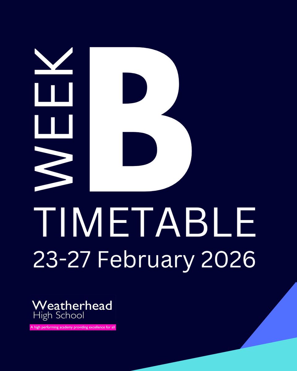 WeatherheadHigh tweet media