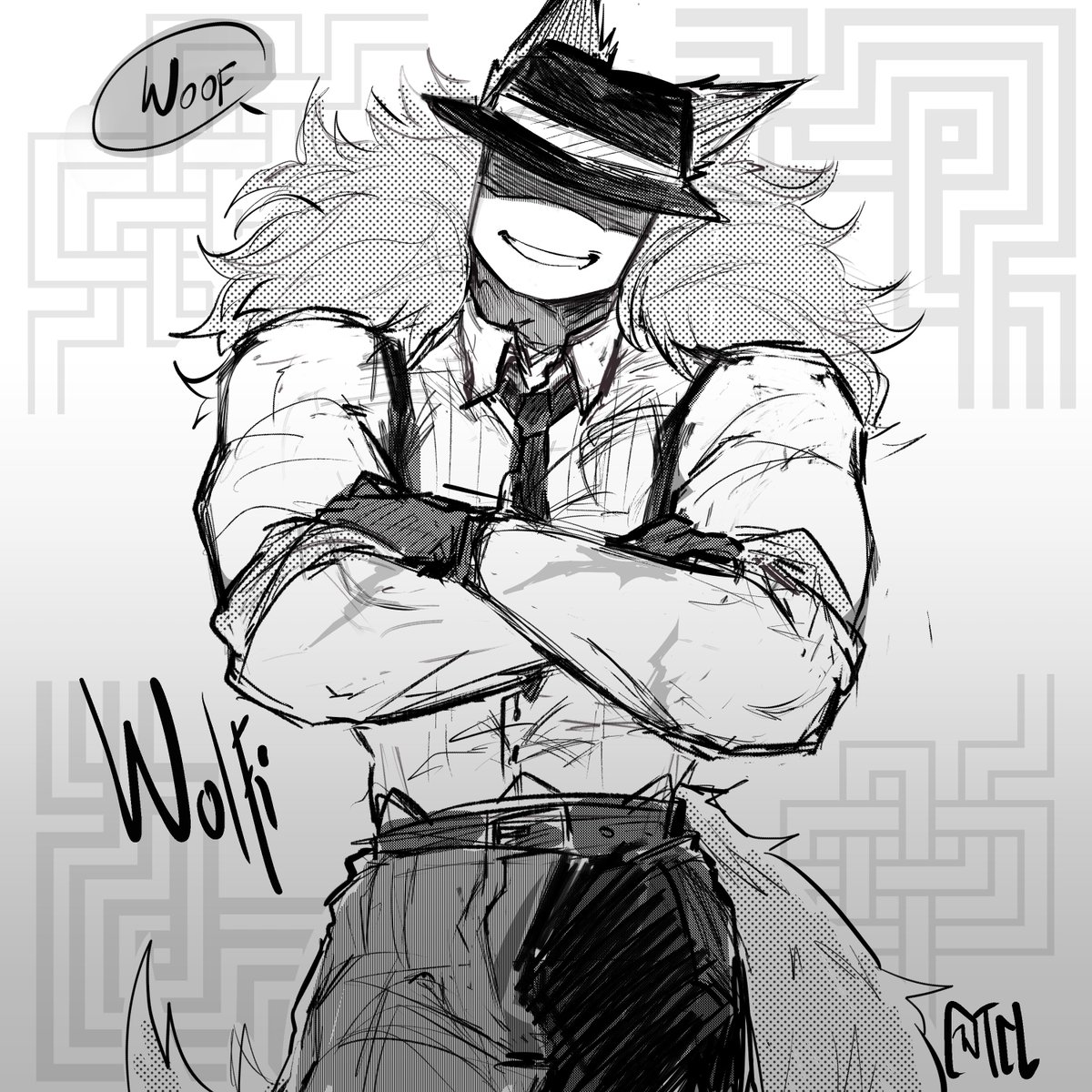 thecatlupe's tweet photo. ✧ Hi  🐱💜💜
I'm feeling a bit better now, and I brought you a Wolfi!Maf 😼✨

#mafioso #forsaken https://t.co/9QKAgJqGDX