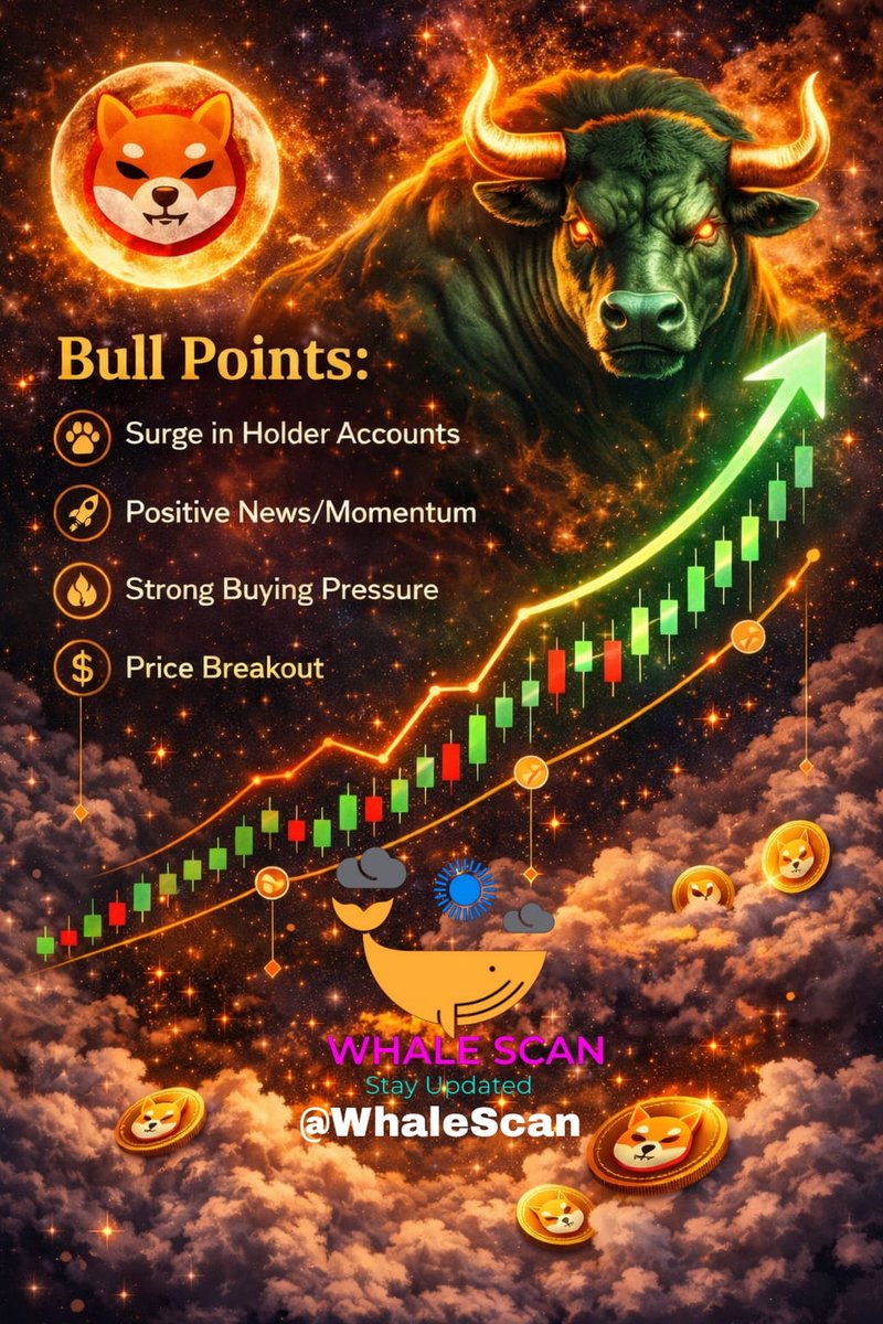 🚀 This is THE BEST time to load up on $SHIB! 

Price consolidating at strong support (~$0.000006), volume picking up, and the Shib Army is just getting started. History shows dips like this lead to massive pumps. 
Don't fade the doge killer – we're going to the 🌜again. 

Who's