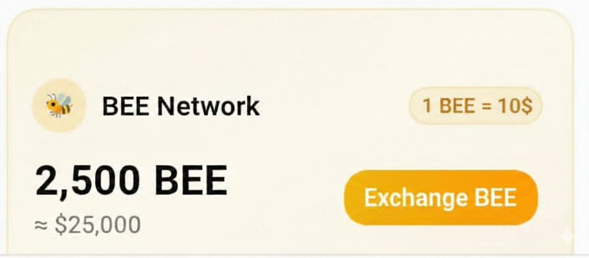 As Bee network is preparing it listing what's your price prediction.

1. 1 $BEE = $2
2. 1 $BEE = $5
3. 1 $BEE = $7
4. 1 $BEE = $9
5. 1 $BEE = $10

Drop your price prediction let's hear from you.