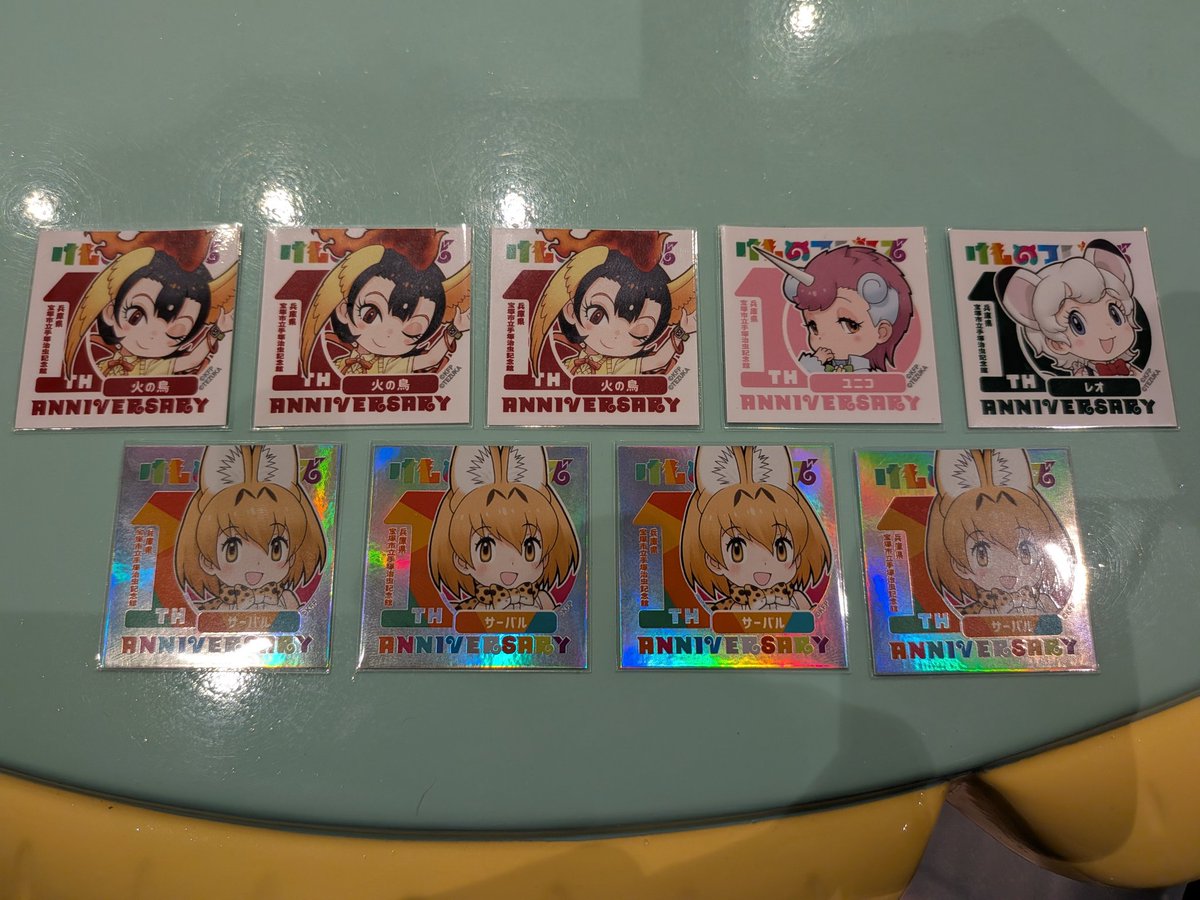 けものフレンズ展リザルト！！ 地元特権を活かして9回訪問できた