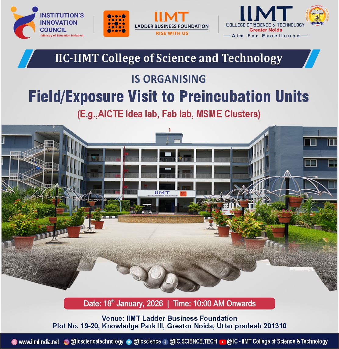 IIC IIMT Science & Technology tweet media