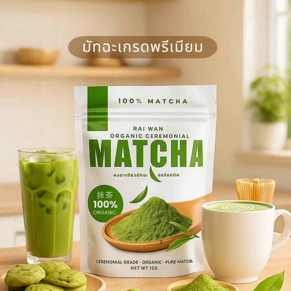 Khunkul's tweet photo. @bongtao ลองดู ผงมัทฉะ ออร์แกนิค 100% กลิ่นหอมละมุน ชงง่ายในทุกเมนู - RAIWAN ขนาด 100 กรัม 
📌🍊https://t.co/ZSX2FFfd0m https://t.co/GyY7PkHtvH