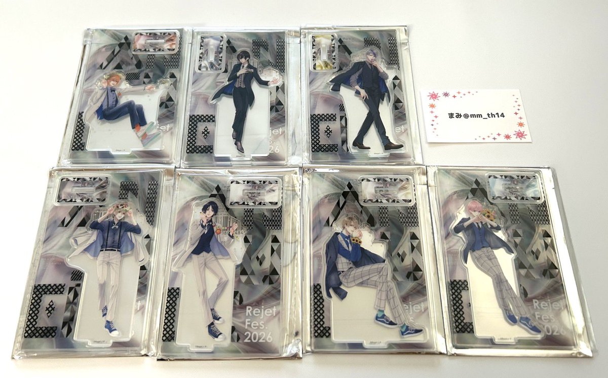 mm_th14's tweet photo. 【交換 譲渡】ピタゴラスプロダクション ピタドル リジェフェス アクスタ アクリルフィギュアコレクション

譲：アール・シャイ・キラ・ツバサ・アルト・リツ・ナナセ

求：アトムor定価+送料

ゴルレコのみ譲渡可能です。
郵送交換希望。
検索からもお気軽にお声がけ下さい。 https://t.co/1pUfljYV2H