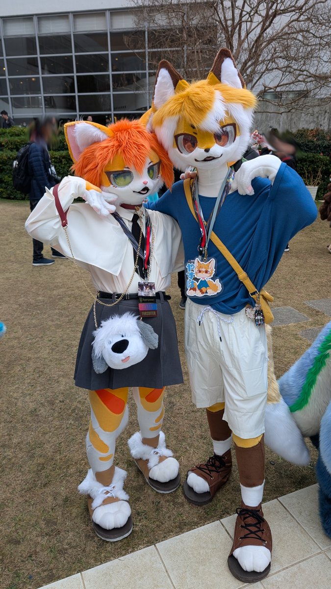 Gurz1019_MP's tweet photo. #JMoF2026
竹千代さんとやすはさん！　共に今回ファーソナデビューだそうです。なんと名刺がペアになっていたそう。どうして貰わなかったんだ、私…！　とっても可愛くて素敵ですね！ https://t.co/xHfbAcdaqS