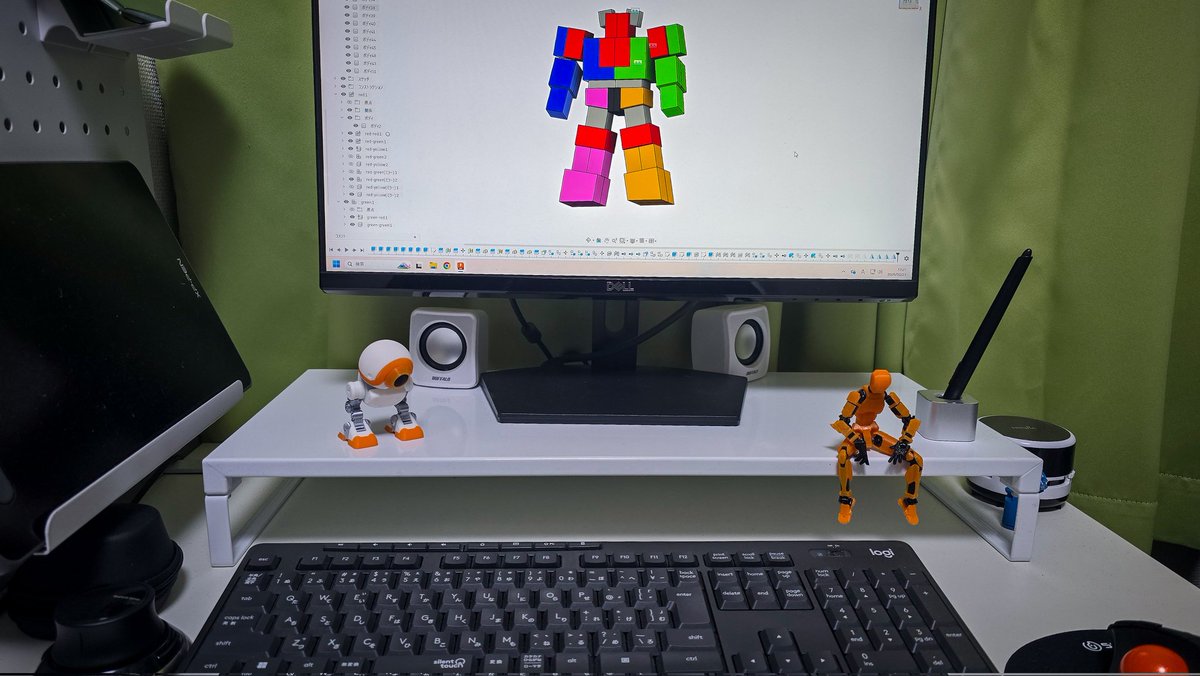 構想を形にするために1時間くらい格闘してたんですが、デザインが上手く落とし込めなさそうで断念。
構造は実現できそうなだけにもったいない……。

まだアイデアはたくさんたまってるので、そっちにシフトします！