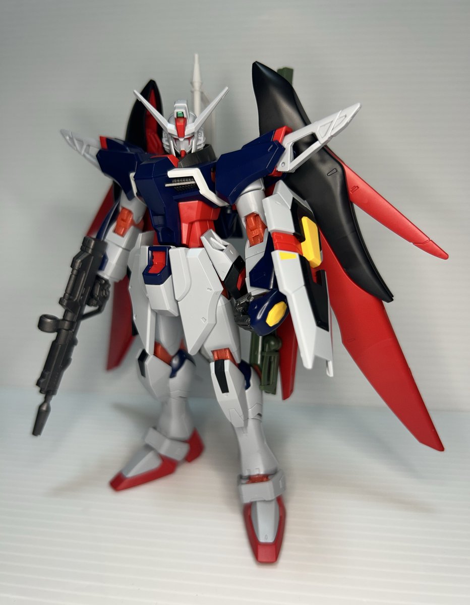 ひさしぶりにガンプラ作った。 #デスティニーガンダムSpec2(最終決戦