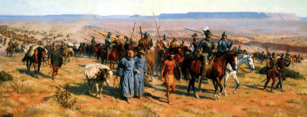 javierleoncio49's tweet image. El 23 de febrero de 1540, hoy hace 486 años, partió desde Compostela (Nueva España) la expedición de Francisco Vázquez Coronado que descubriría el Gran Cañón del Colorado. #CompostelaNayarit,@GCConservancy,@gcu,@UnivisionAZ,@USembassyMadrid,@SpainInTheUSA,#grandcanyon,#Arizona