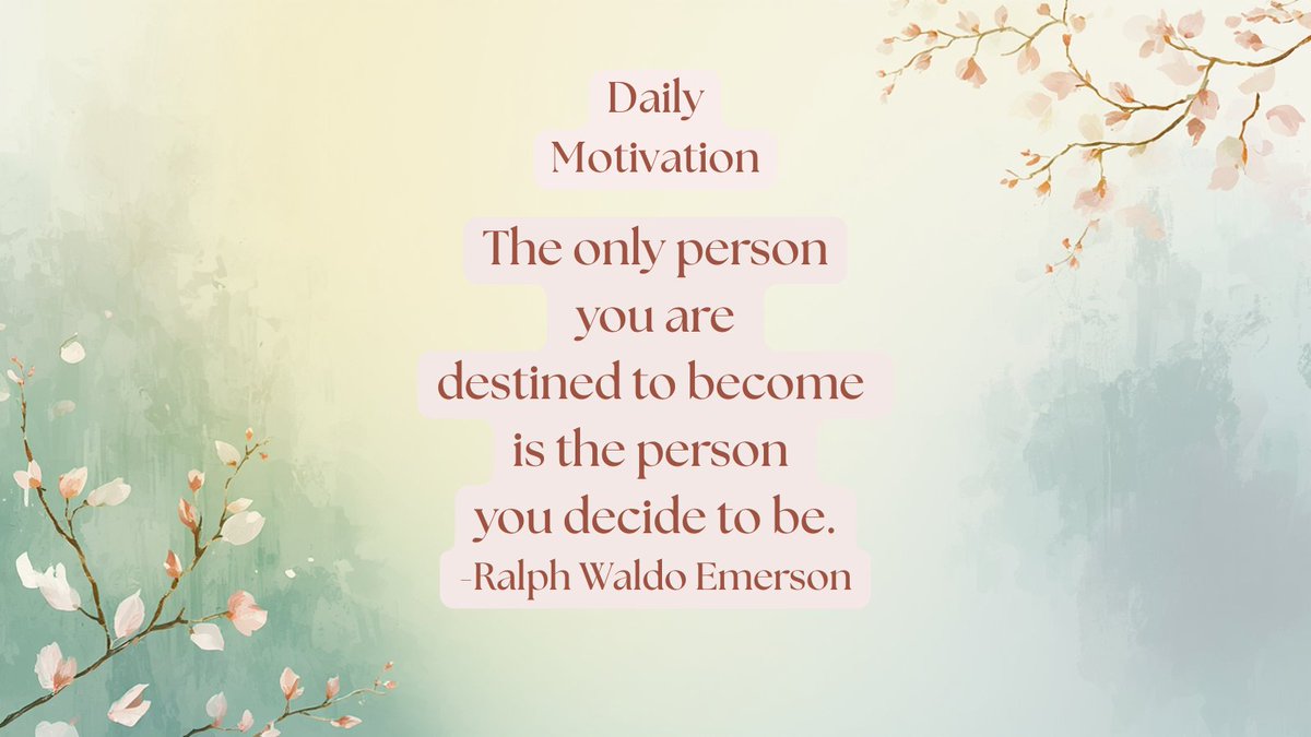 You get more say in your story than you think. Not everything is in your control—but your choices, your effort, and your direction are.

Decide wisely. Then back yourself.

#MindsetShift #PersonalGrowth #IntentionalLiving #MondayMotivation #GoalSetting