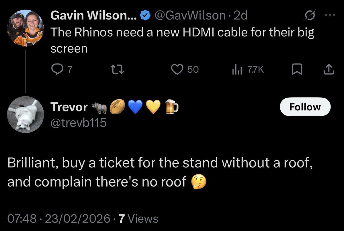 Gavin Wilson... tweet media