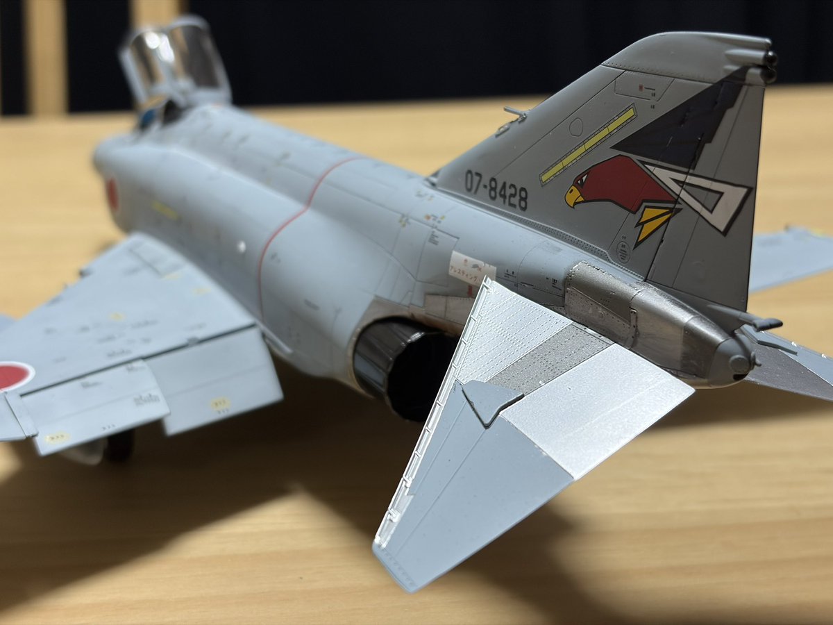 tamon_at_21's tweet photo. 造形村 1/48 F-4EJ改 完成
#造形村　#ファントム　#プラモデル
#F4EJ改 
8ヶ月かけちゃった https://t.co/SubeGgH7Z9